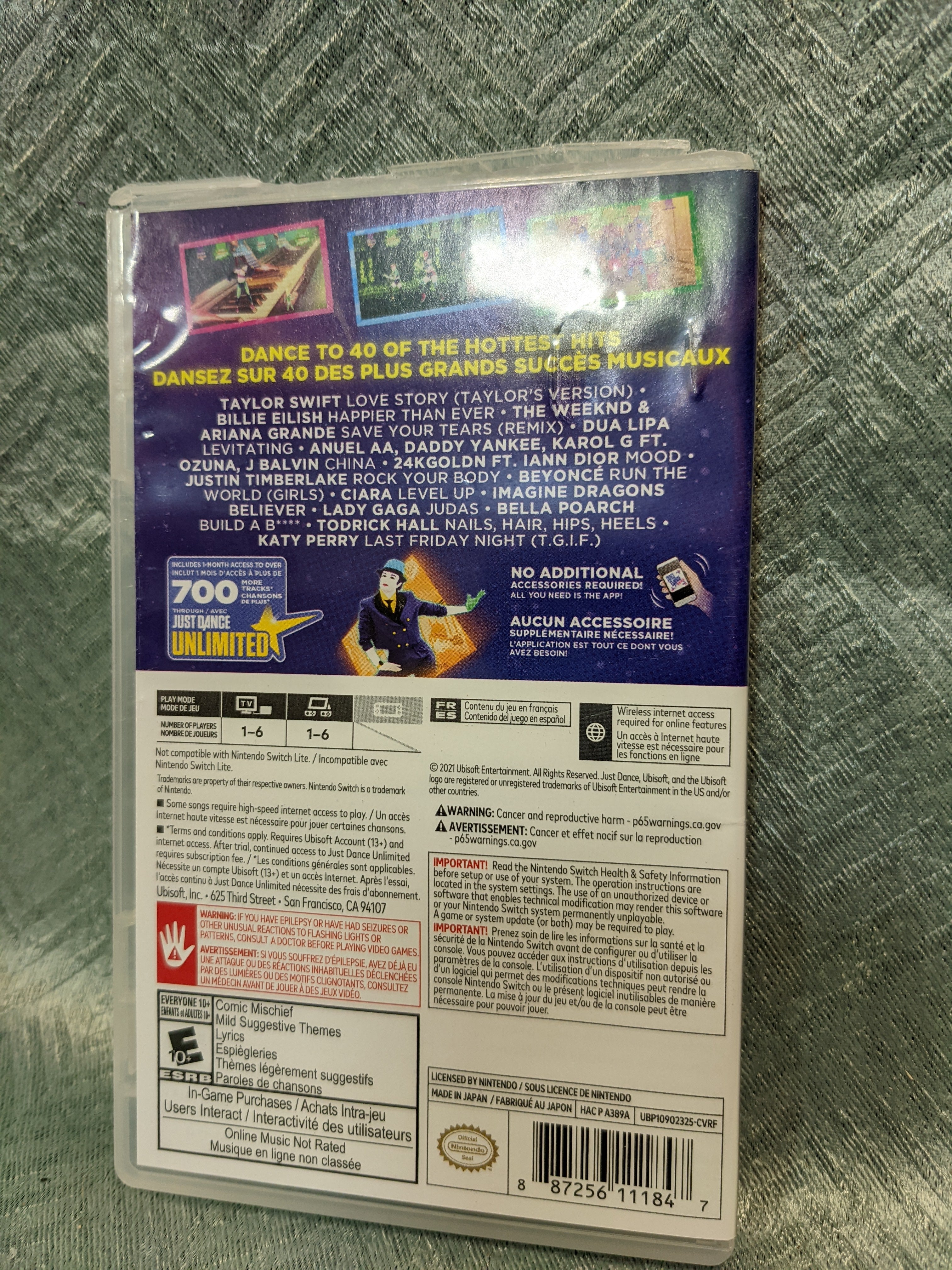 Just Dance 2022 - Nintendo Switch (7571468746990)